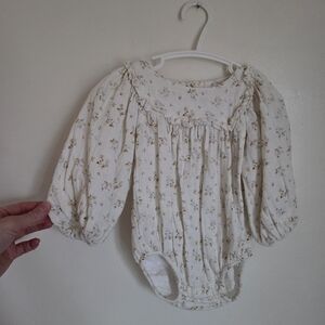 Jamie Kay Cream Floral Bodysuit